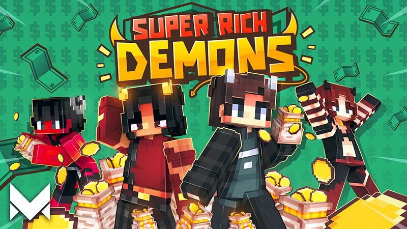 Super Rich Demons on the Minecraft Marketplace by MerakiBT Super Rich Demons on the Minecraft Marketplace by MerakiBT