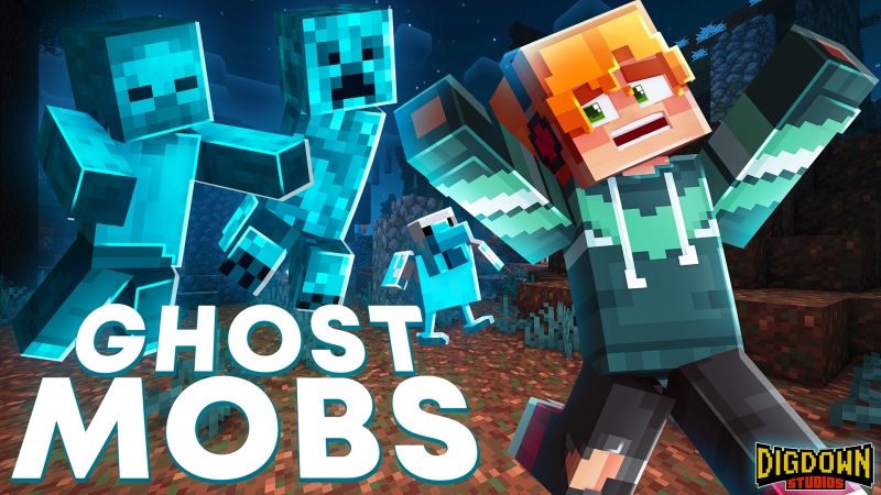 Ghost Mobs on the Minecraft Marketplace by Dig Down Studios Ghost Mobs on the Minecraft Marketplace by Dig Down Studios
