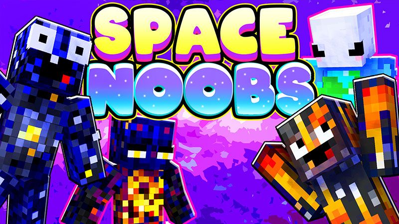 Space Noobs on the Minecraft Marketplace by The Lucky Petals Space Noobs on the Minecraft Marketplace by The Lucky Petals