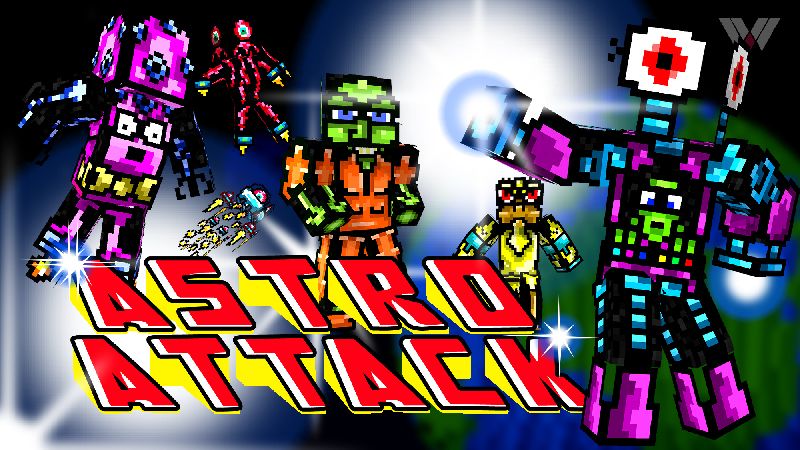 Astro Attack on the Minecraft Marketplace by Wandering Wizards Astro Attack on the Minecraft Marketplace by Wandering Wizards