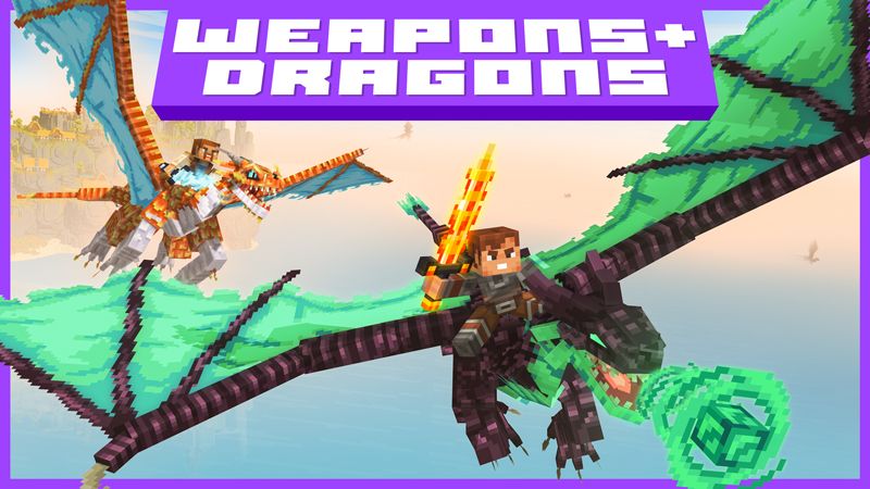 WEAPONS  DRAGONS on the Minecraft Marketplace by Octovon