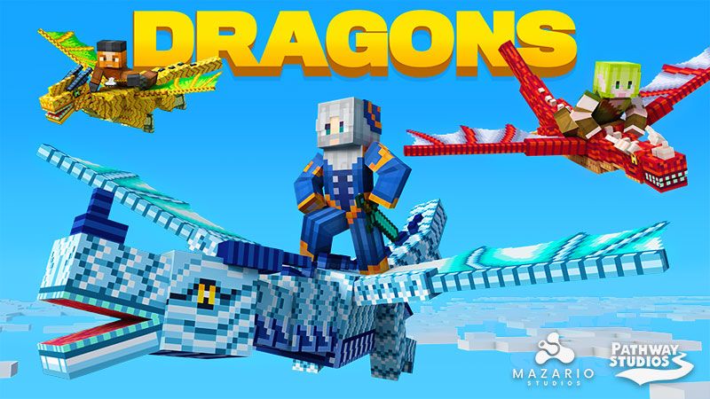 Dragons on the Minecraft Marketplace by Pathway Studios