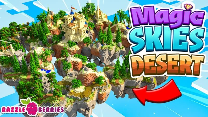 Magic Skies Desert on the Minecraft Marketplace by Razzleberries Magic Skies Desert on the Minecraft Marketplace by Razzleberries