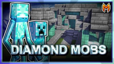 MCS Diamond Mobs on the Minecraft Marketplace by Metallurgy Blockworks