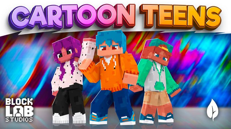 Cartoon Teens on the Minecraft Marketplace by BLOCKLAB Studios Cartoon Teens on the Minecraft Marketplace by BLOCKLAB Studios