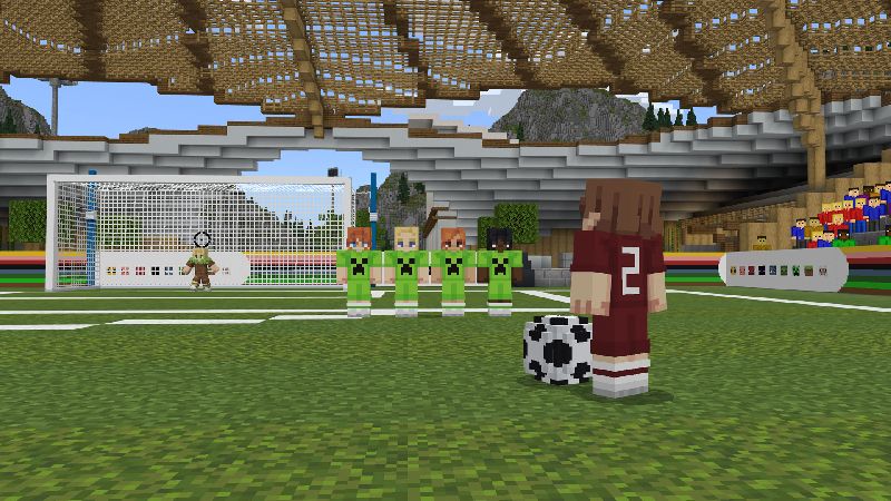 Soccer Celebration by Minecraft