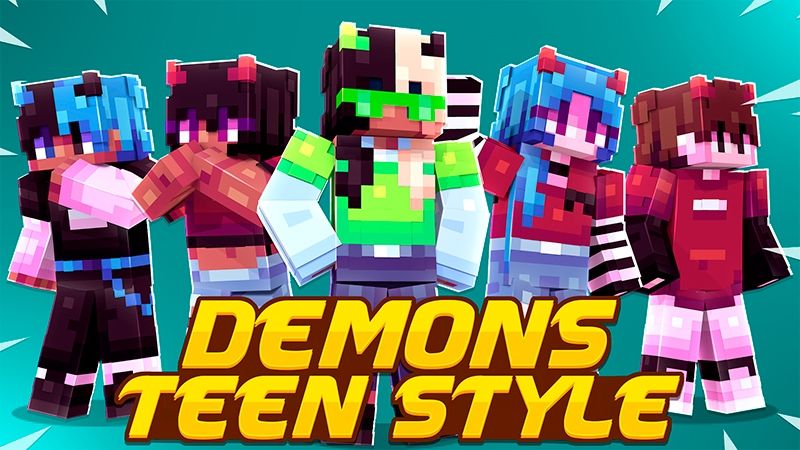 Demons Teen Style by Kubo Studios (Minecraft Skin Pack) - Minecraft ...
