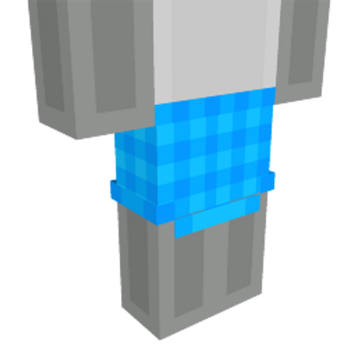 Bright Blue Skirt on the Minecraft Marketplace by Jigarbov Productions