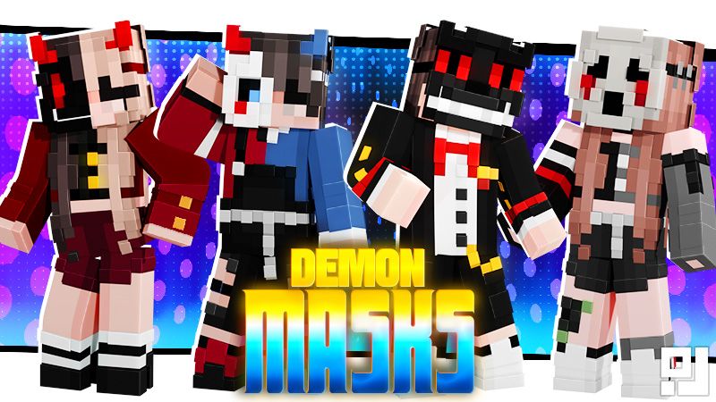 Demon Masks on the Minecraft Marketplace by inPixel