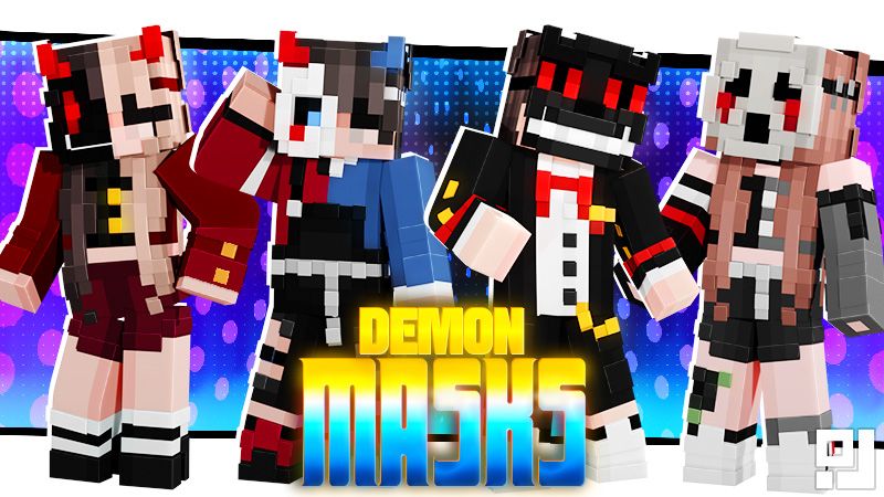 Demon Masks on the Minecraft Marketplace by inPixel Demon Masks on the Minecraft Marketplace by inPixel