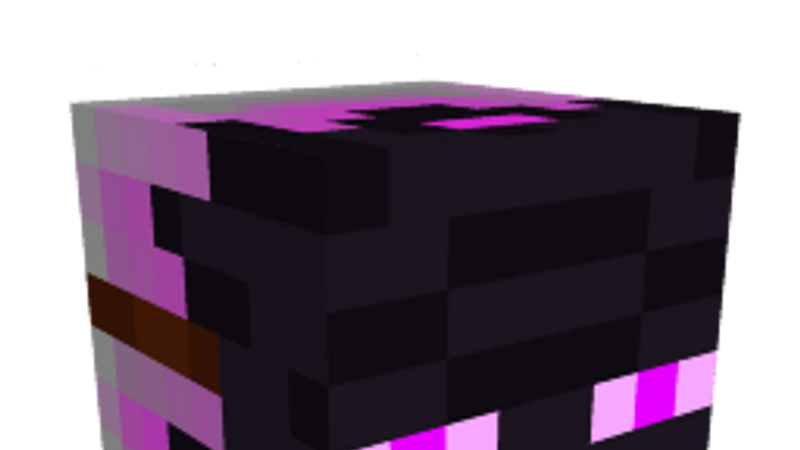 Enderman Face on the Minecraft Marketplace by Rainbow Theory