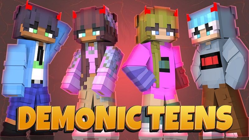 Demonic Teens on the Minecraft Marketplace by Street Studios Demonic Teens on the Minecraft Marketplace by Street Studios