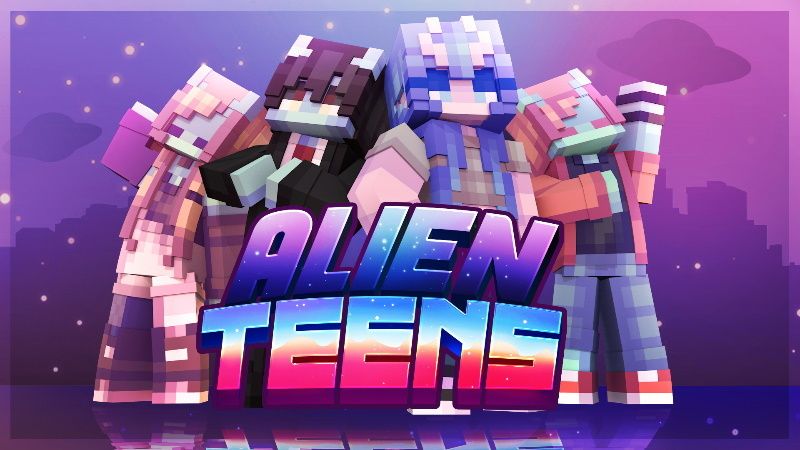 Alien Teens on the Minecraft Marketplace by Rainbow Theory Alien Teens on the Minecraft Marketplace by Rainbow Theory