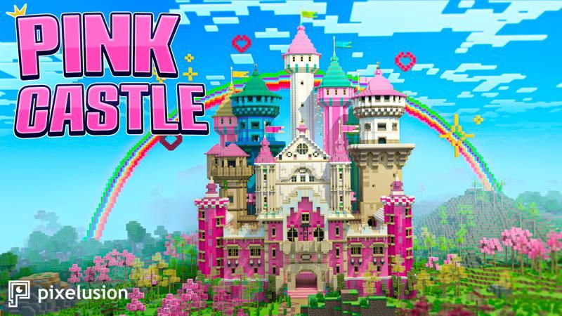 Pink Castle on the Minecraft Marketplace by Pixelusion