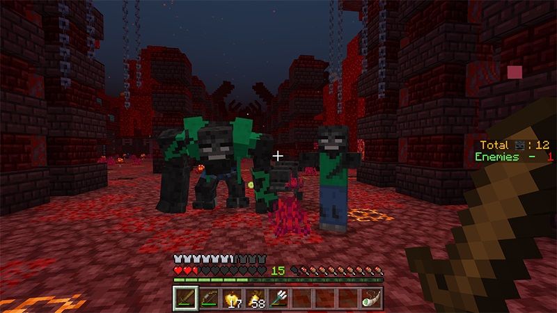 Villagers vs. Wither by Lifeboat