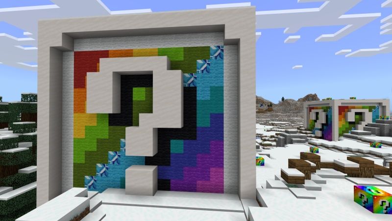 Winter Rainbow Blocks by Fall Studios