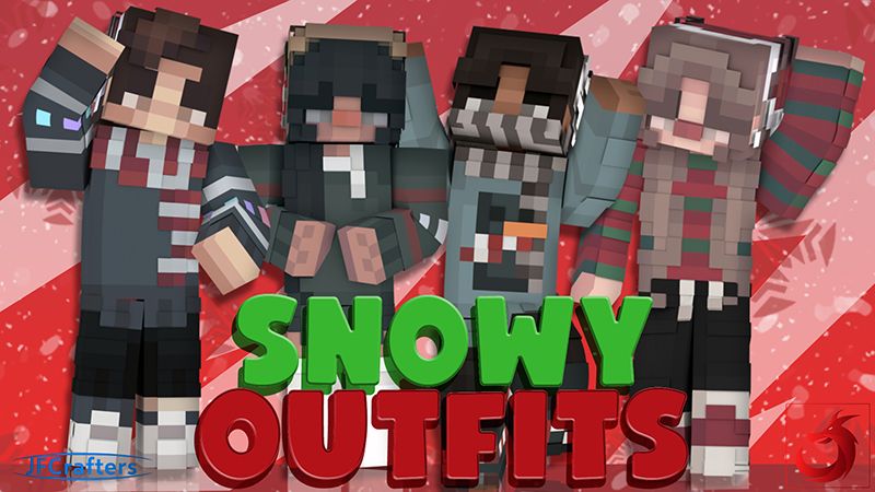 Snowy Outfits on the Minecraft Marketplace by JFCrafters Snowy Outfits on the Minecraft Marketplace by JFCrafters