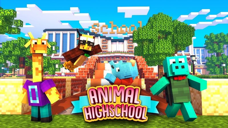 Animal High School on the Minecraft Marketplace by Nitric Concepts Animal High School on the Minecraft Marketplace by Nitric Concepts
