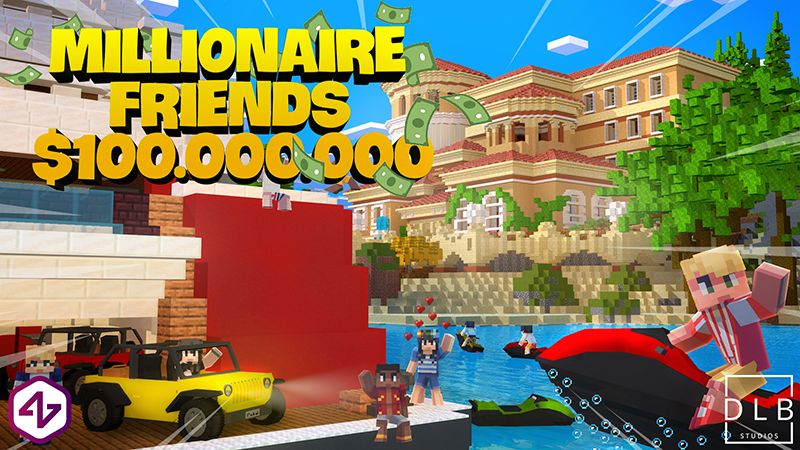 Millionaire Friends by 4KS Studios (Minecraft Marketplace Map ...