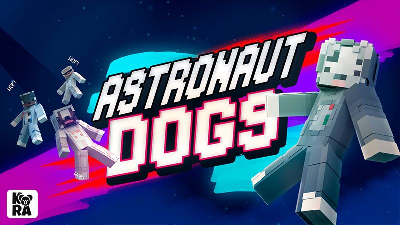 Astronaut Dogs on the Minecraft Marketplace by Kora Studios Astronaut Dogs on the Minecraft Marketplace by Kora Studios