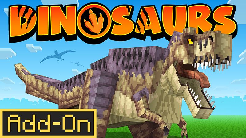 Dinosaurs AddOn 11 on the Minecraft Marketplace by Honeyfrost