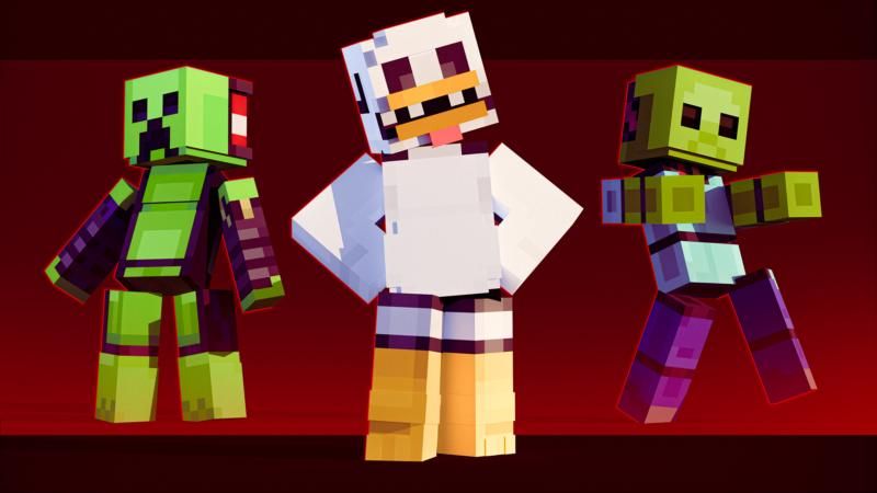 Animatronic Mobs on the Minecraft Marketplace by Shapescape