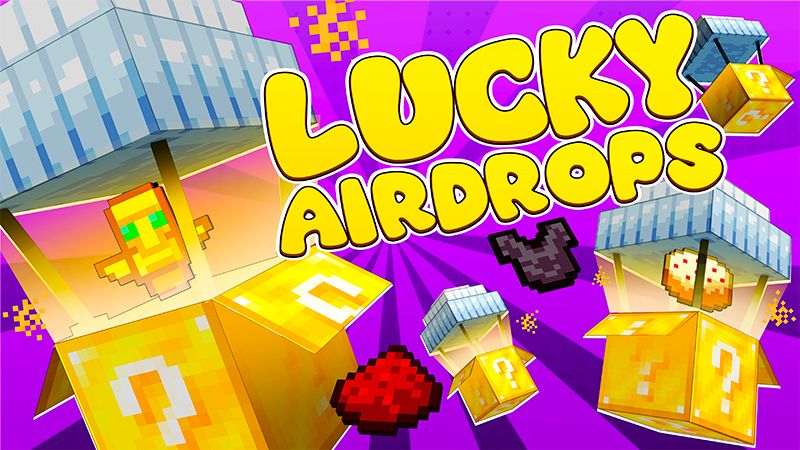 Lucky Airdrops on the Minecraft Marketplace by 2-Tail Productions Lucky Airdrops on the Minecraft Marketplace by 2-Tail Productions