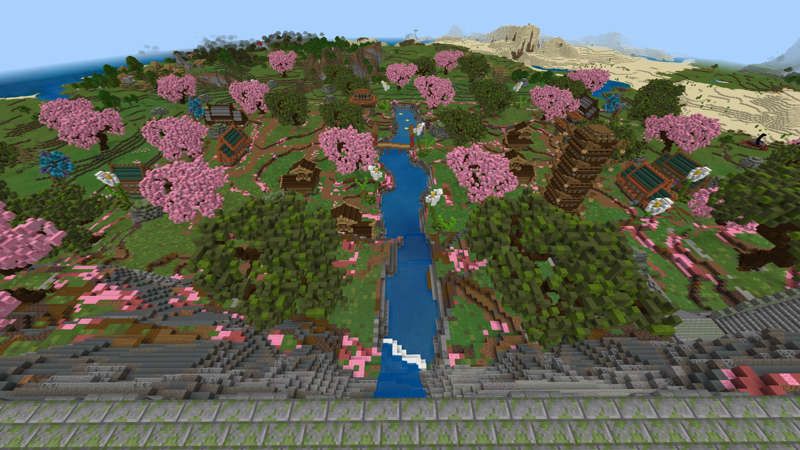 Sakura Village by RareLoot