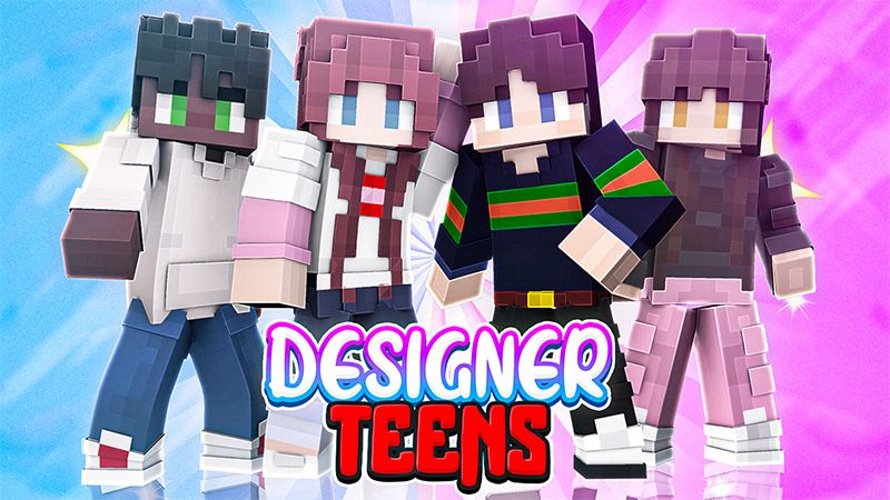 Designer Teens on the Minecraft Marketplace by Odyssey Builds