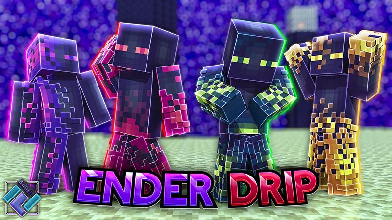 Ender Drip by PixelOneUp (Minecraft Skin Pack) - Minecraft Marketplace