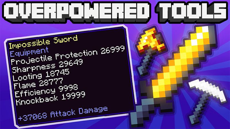 Overpowered Tools on the Minecraft Marketplace by Wonder Overpowered Tools on the Minecraft Marketplace by Wonder