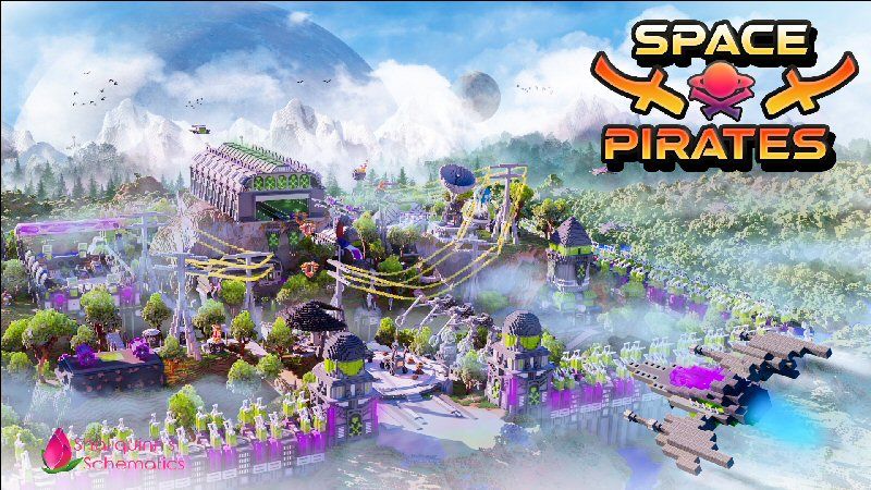 Space Pirates on the Minecraft Marketplace by Shaliquinn's Schematics Space Pirates on the Minecraft Marketplace by Shaliquinn's Schematics