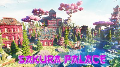 Sakura Palace on the Minecraft Marketplace by Fall Studios