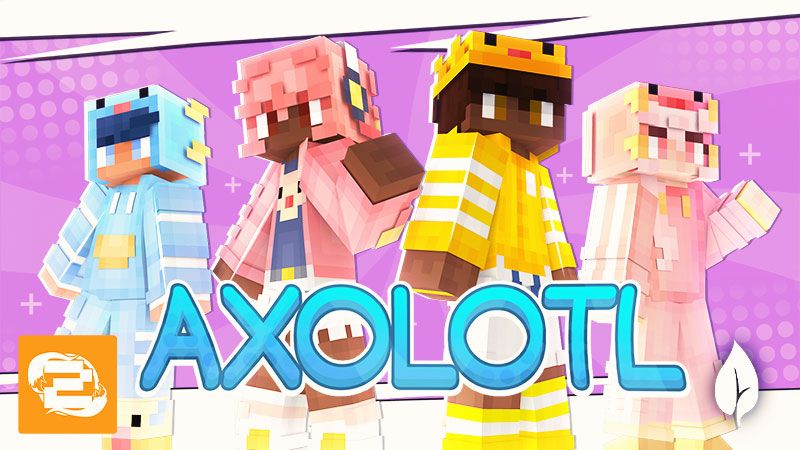 Axolotls on the Minecraft Marketplace by 2-Tail Productions