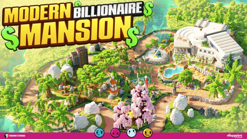 Modern Billionaire Mansion on the Minecraft Marketplace by Waypoint Studios