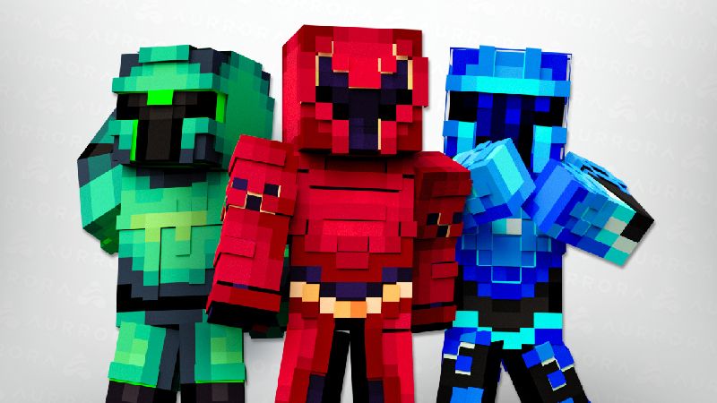 RGB Knights on the Minecraft Marketplace by Minty