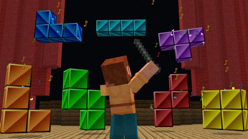 Tetris Add-On by Minecraft