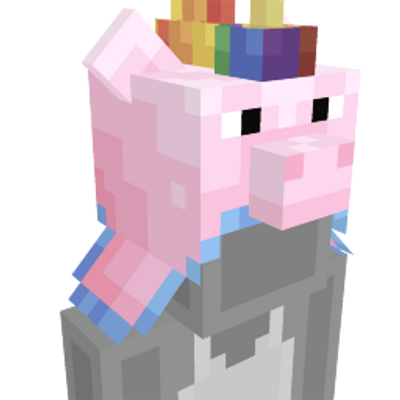Unicorn Hat on the Minecraft Marketplace by Enchanted