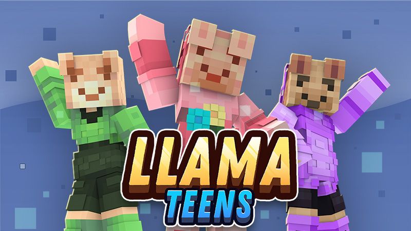 Llama Teens on the Minecraft Marketplace by Piki Studios Llama Teens on the Minecraft Marketplace by Piki Studios