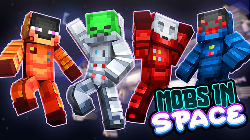 Mobs in Space on the Minecraft Marketplace by The Lucky Petals