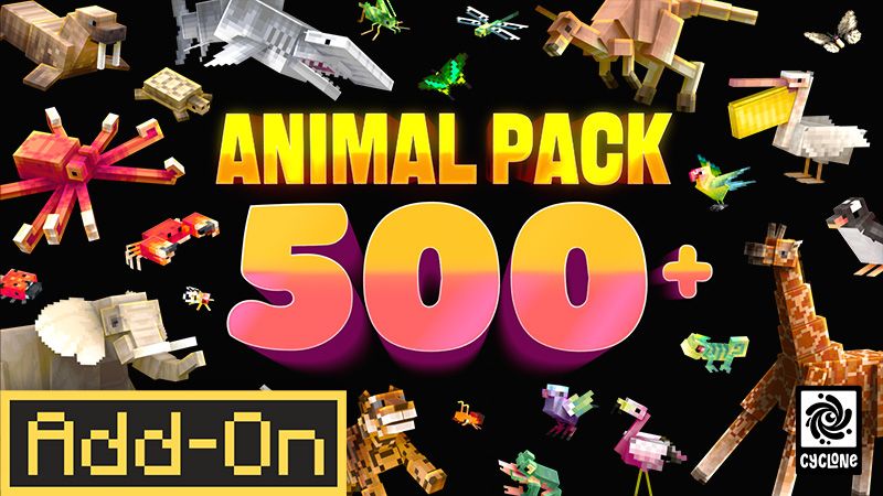 Animal Pack 500 10 on the Minecraft Marketplace by Cyclone