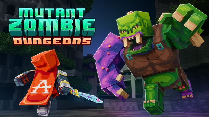 Mutant Zombie Dungeons on the Minecraft Marketplace by Everbloom Games