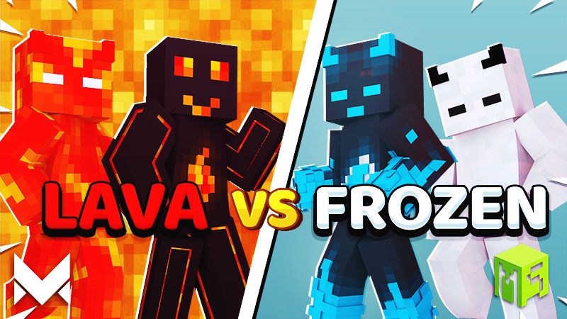 Lava vs Frozen on the Minecraft Marketplace by MerakiBT