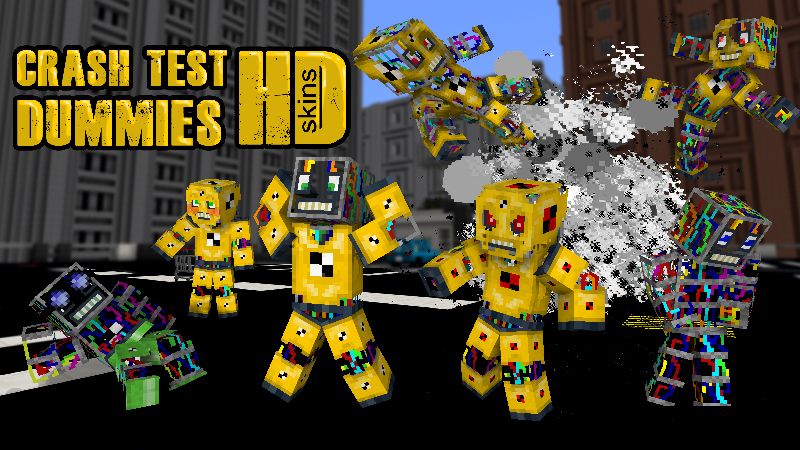 Crash Test Dummies HD on the Minecraft Marketplace by Wandering Wizards