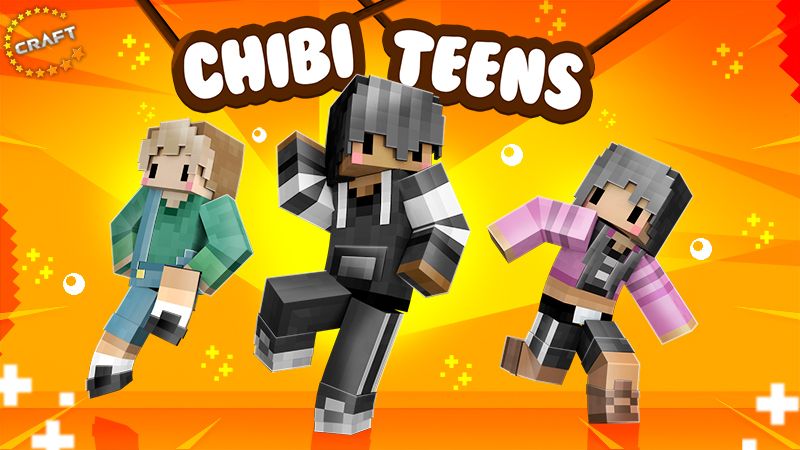 Chibi Teens on the Minecraft Marketplace by The Craft Stars Chibi Teens on the Minecraft Marketplace by The Craft Stars