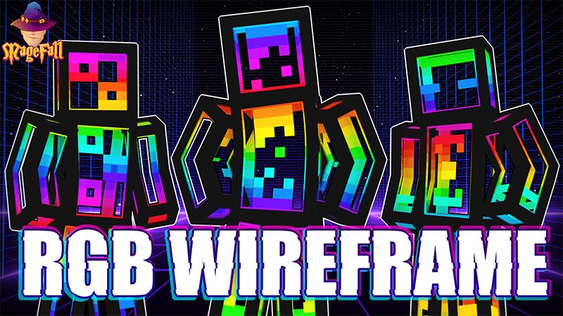 RGB Wireframe on the Minecraft Marketplace by Magefall
