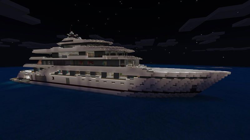 Modern Super Yacht by MobBlocks