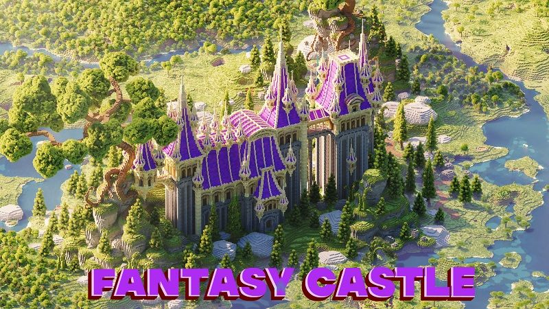 Fantasy Castle on the Minecraft Marketplace by Fall Studios