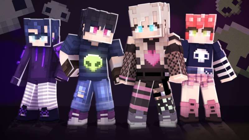 Goth Core on the Minecraft Marketplace by 555Comic Goth Core on the Minecraft Marketplace by 555Comic
