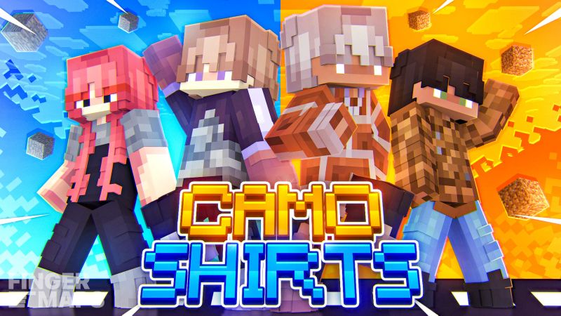 Camo Shirts on the Minecraft Marketplace by FingerMaps